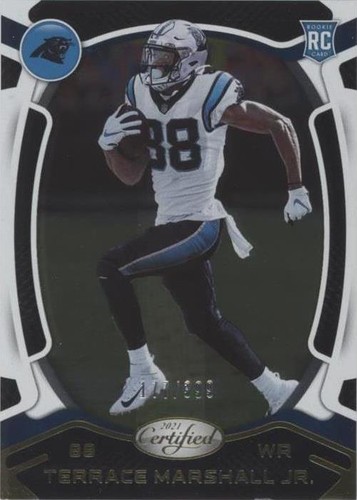 2021 Panini Certified Terrace Marshall Jr. #118
