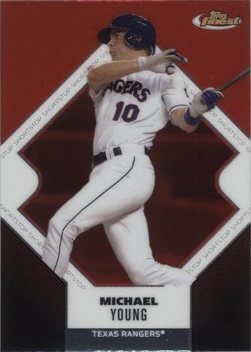 2006 Topps Finest - Michael Young #108