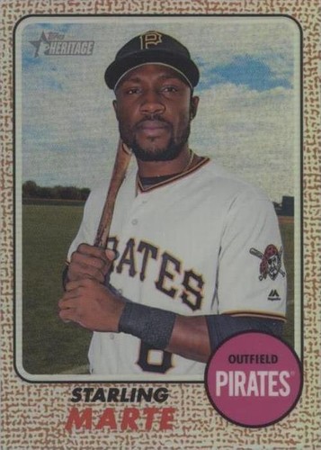 2017 Topps Heritage - Starling Marte #THC-459