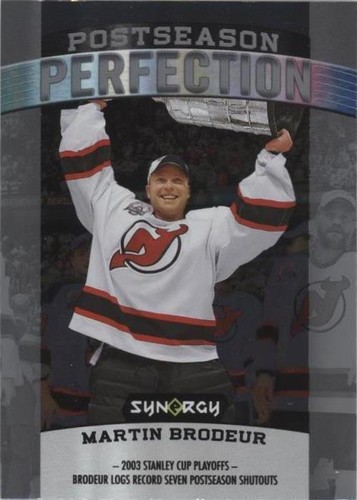 2018-19 Upper Deck Synergy - Martin Brodeur #PS-19
