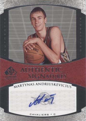 2005-06 SP Signature Edition - Martynas Andriuskevicius #AS-MA