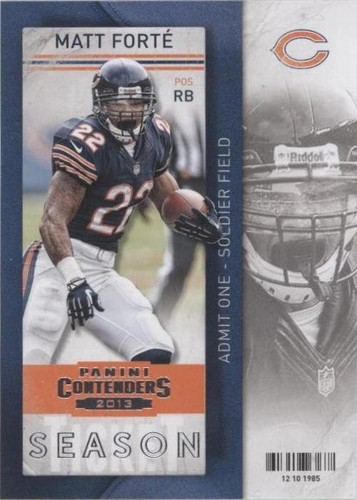 2013 Panini Contenders Matt Forte #7