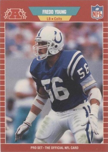 1989 Pro Set Fredd Young #165