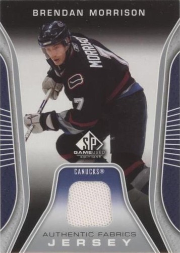 2006-07 SP Game Used Edition - Brendan Morrison #AF-MO