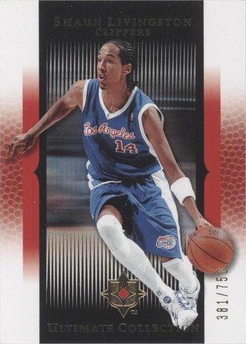 2005-06 Ultimate Collection - Shaun Livingston #55