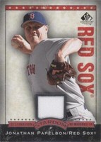 2008 SP Legendary Cuts - Jonathan Papelbon #DS-JP
