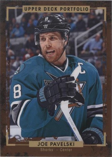 2015-16 Upper Deck Portfolio - Joe Pavelski #122