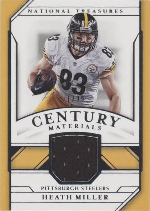 2018 Panini National Treasures Heath Miller #CM-HM
