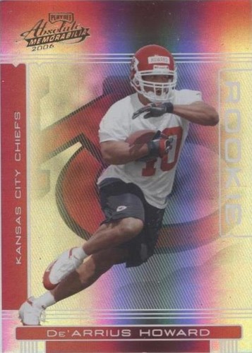 2006 Playoff Absolute Memorabilia De'arrius Howard #209
