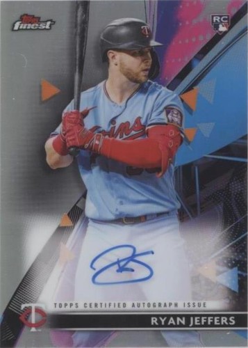 2021 Topps Finest - Ryan Jeffers #FA-RJ