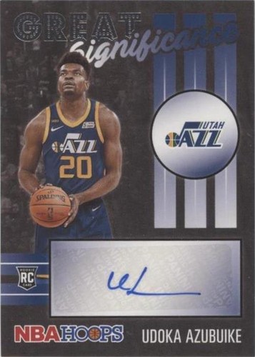 2020-21 Panini NBA Hoops - Udoka Azubuike #GS-UDK