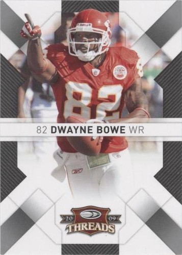 2009 Donruss Threads Dwayne Bowe #48