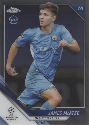 2021-22 Topps Chrome UCL James McAtee #53