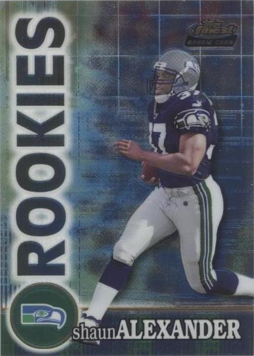 2000 Topps Finest Shaun Alexander #133