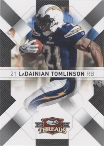 2009 Donruss Threads LaDainian Tomlinson #80