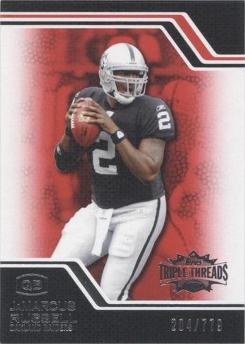 2008 Topps Triple Threads JaMarcus Russell #23