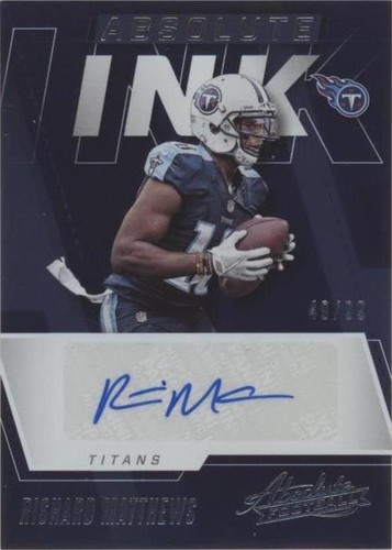 2017 Panini Absolute Rishard Matthews #AI-RMT
