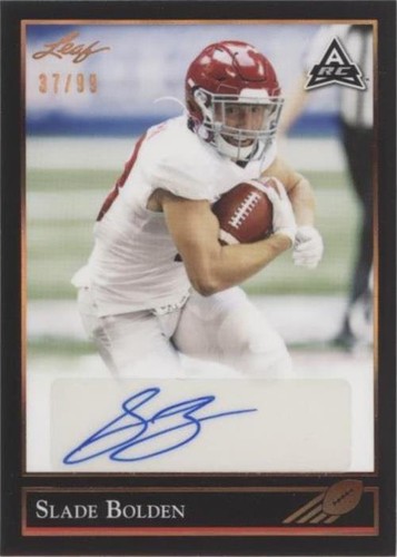 2021 Leaf Memories Slade Bolden #BG-SB1
