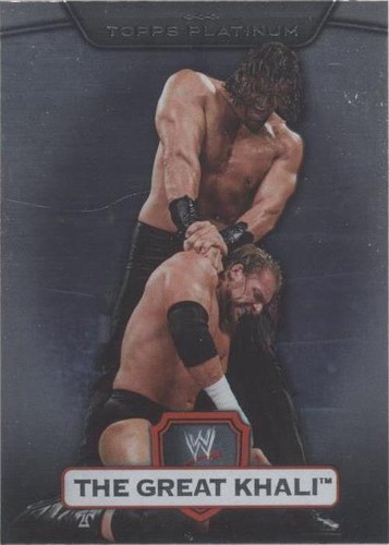 2010 Topps Platinum WWE - The Great Khali #26