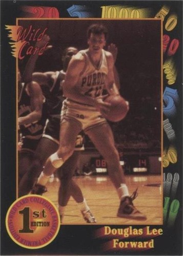 1992 Wild Card Collegiate - Doug Lee #71