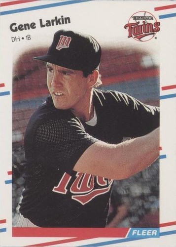 1988 Fleer - Gene Larkin #14
