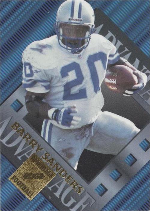 1996 Collector's Edge Advantage Barry Sanders #4