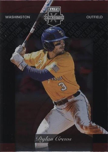 2023 Panini Elite Extra Edition - Dylan Crews #158