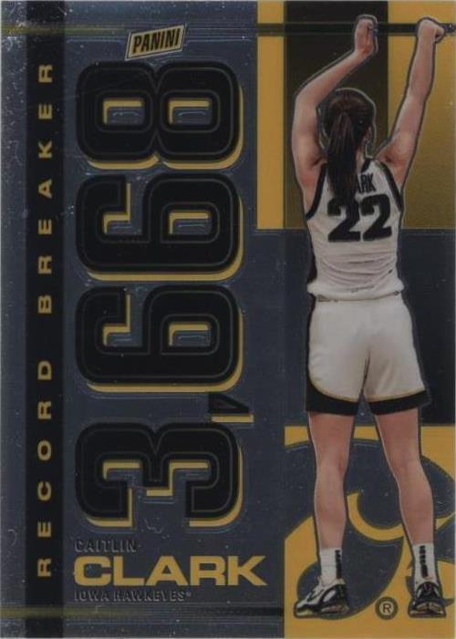 2024 Panini Caitlin Clark Record Breaker Rookie Card #RB-CC