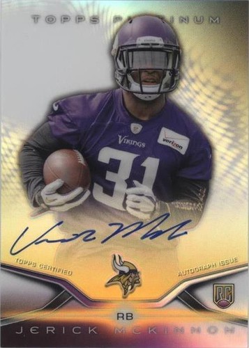 2014 Topps Platinum Jerick McKinnon #43