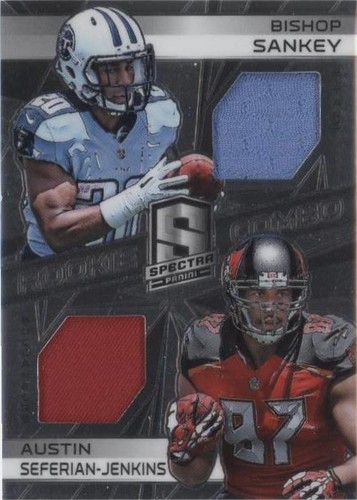 2014 Panini Spectra Austin Seferian-Jenkins Bishop Sankey #CR-BA