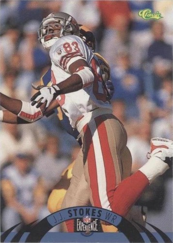1996 Classic NFL Experience J.J. Stokes #117