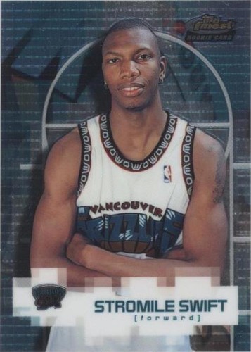 2000-01 Topps Finest - Stromile Swift #127