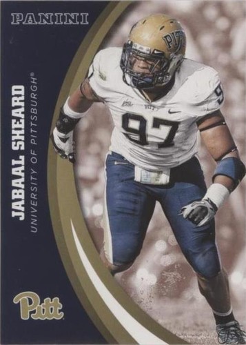 2016 Panini Pitt Panthers Jabaal Sheard #17
