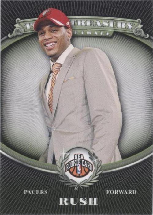 2008-09 Topps Treasury - Brandon Rush #112