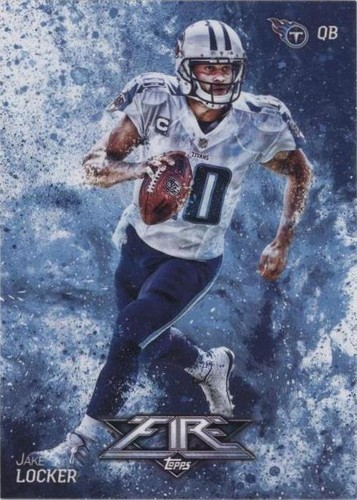 2014 Topps Fire Jake Locker #28