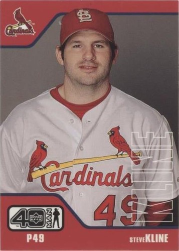 2002 Upper Deck 40 Man - Steve Kline #584