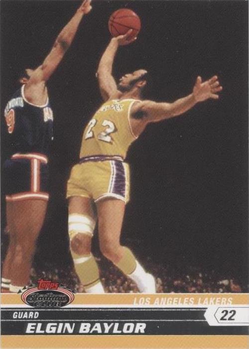 Topps Stadium Club 2007-08 - Elgin Baylor #95