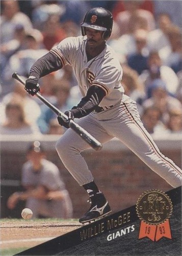 1993 Leaf - Willie McGee #396
