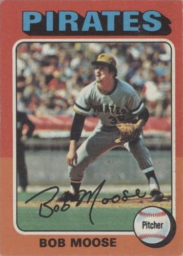 1975 Topps - Bob Moose #536