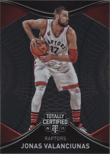 2016-17 Panini Totally Certified - Jonas Valanciunas #91