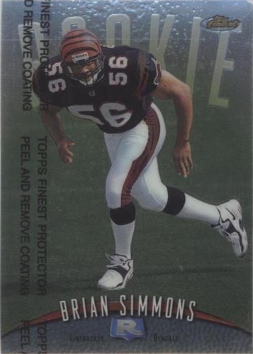 1998 Topps Finest Brian Simmons #126