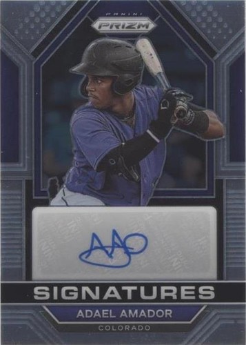 2023 Panini Prizm - Adael Amador #SIG-AA
