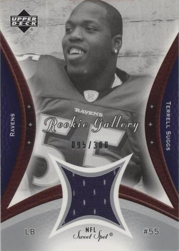 2003 Upper Deck Sweet Spot Terrell Suggs #RG-TS