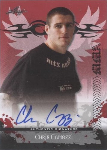 2010 Leaf MMA - Chris Camozzi #AU-CC1
