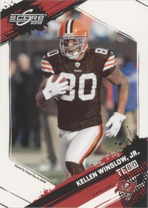 2009 Score Kellen Winslow Jr. #71
