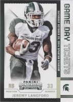 2015 Panini Contenders Draft Picks Jeremy Langford #25