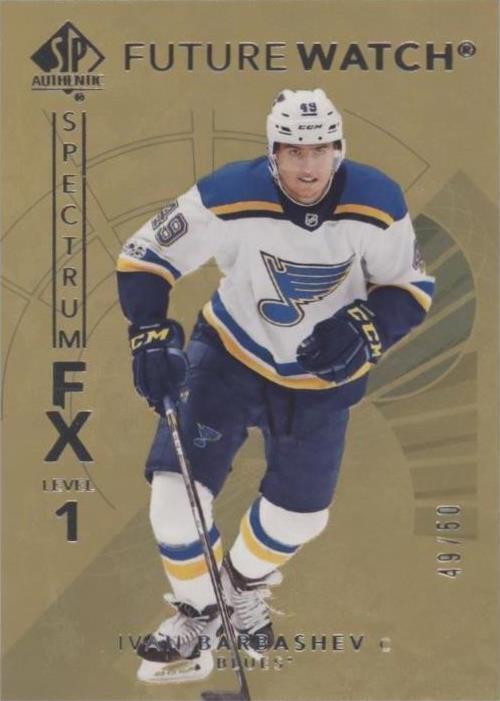 2017-18 SP Authentic - Ivan Barbashev #S-49