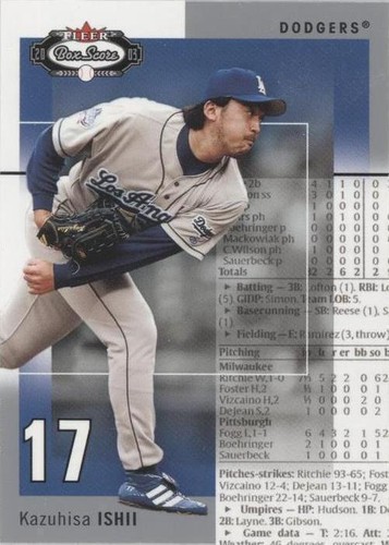 2003 Fleer Box Score - Kazuhisa Ishii #53