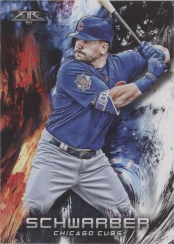 2018 Topps Fire - Kyle Schwarber #165
