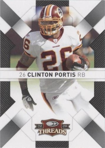 2009 Donruss Threads Clinton Portis #99